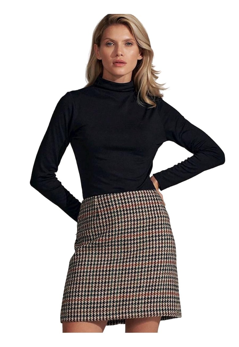 Bluza dama 5902194384940 - Viscoza/Poliester - Negru -