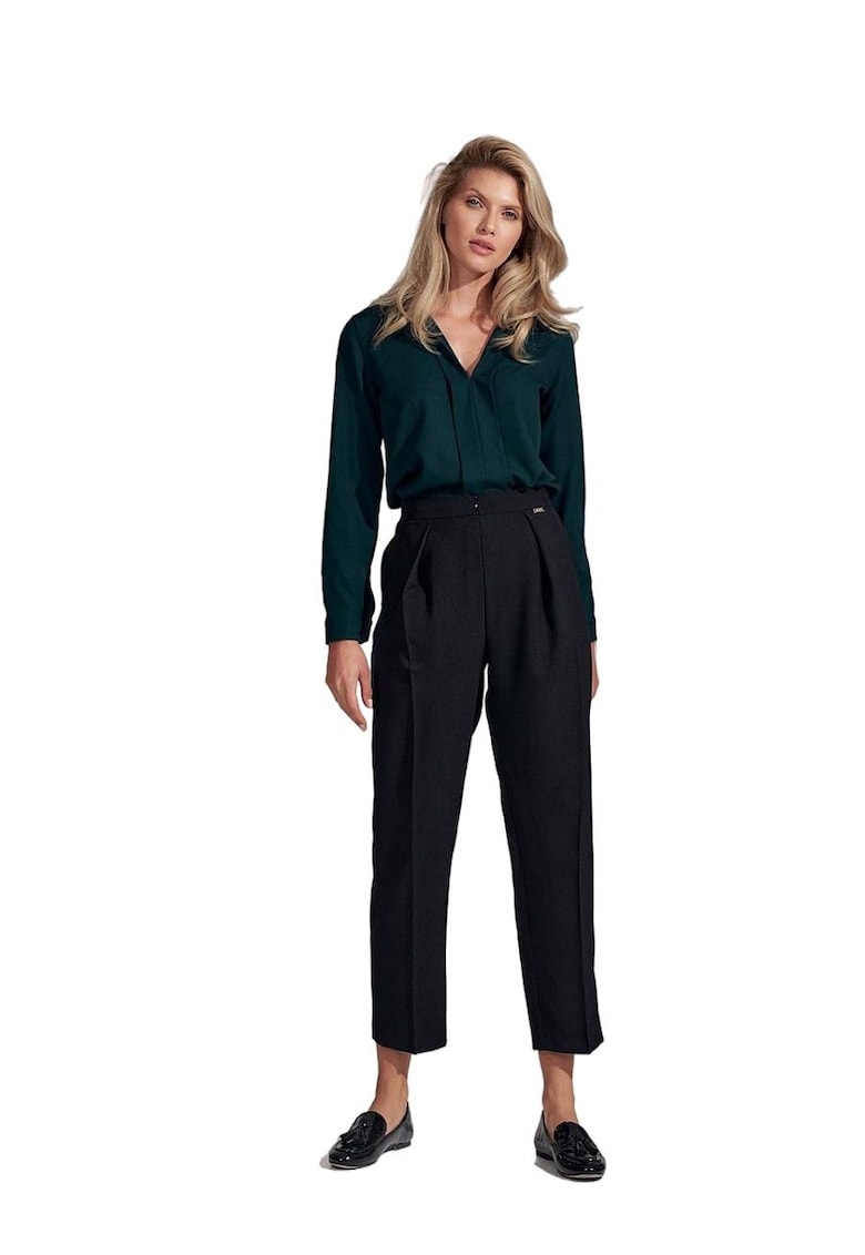 Bluza dama - Viscoza/Poliester - Verde -