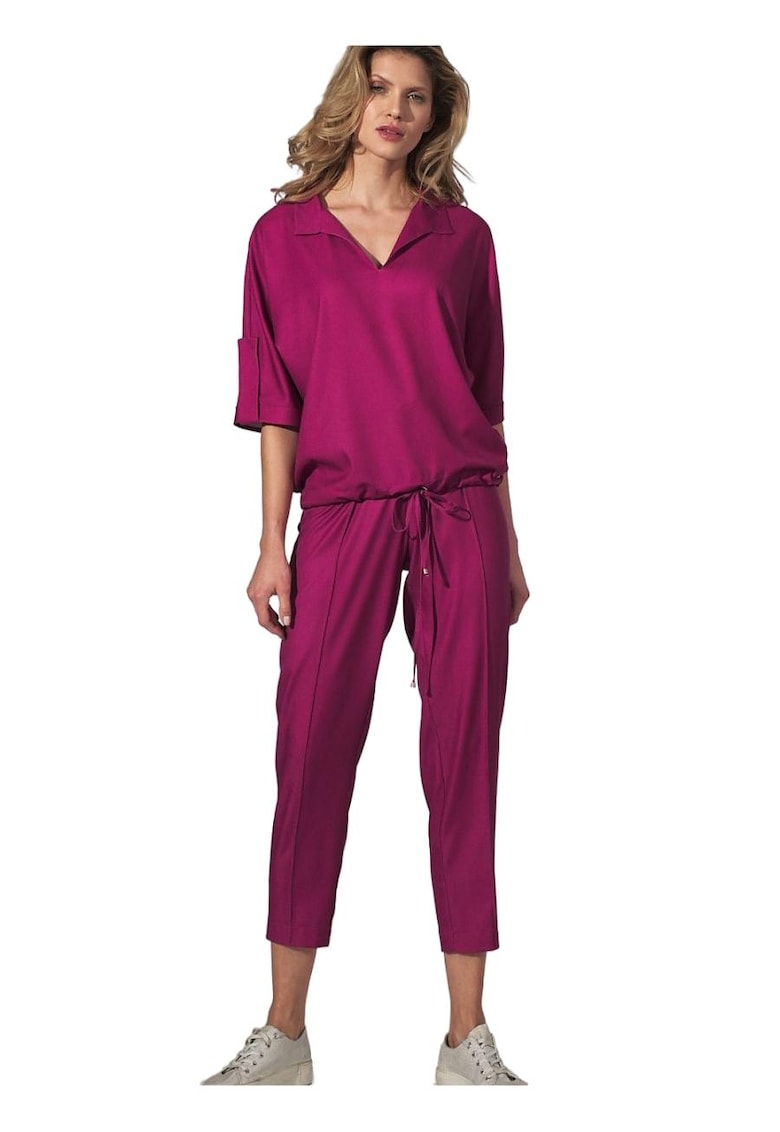 Pantaloni dama - Viscoza - Fucsia