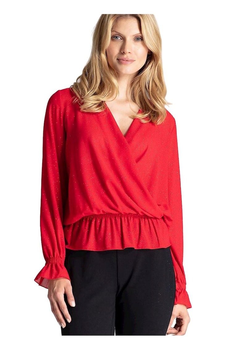 Bluza dama 59021 - Poliester - Rosu