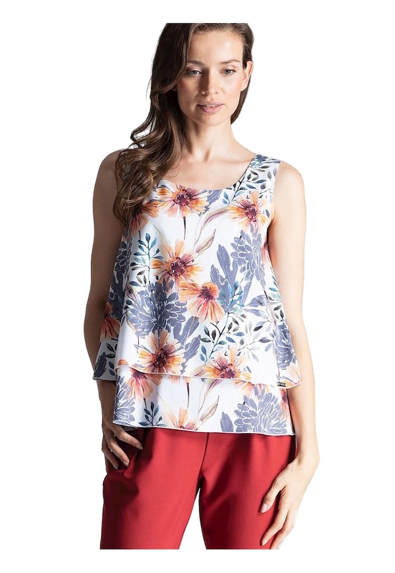 Top dama 5902 -  Poliester - Multicolor