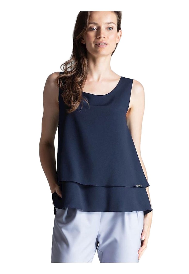 Bluza dama 59021 -  Poliester - Bleumarin -