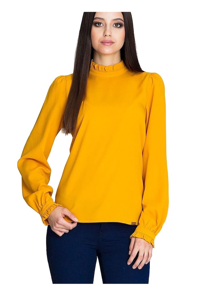 Bluza dama 5902 -  Poliester - Galben