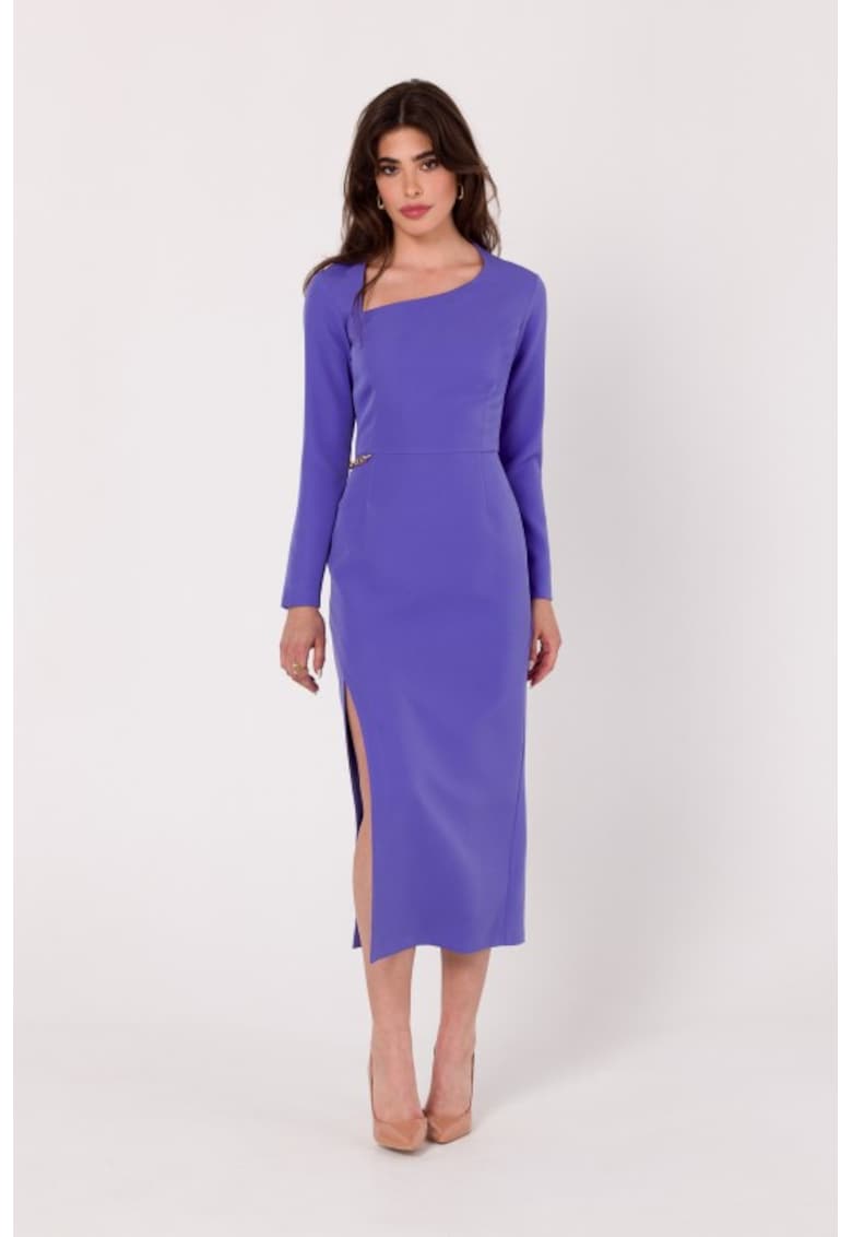 Rochie cu decolteu asimetric -