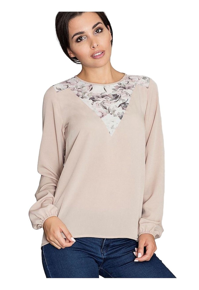 Bluza dama 5902 -  Poliester - Bej