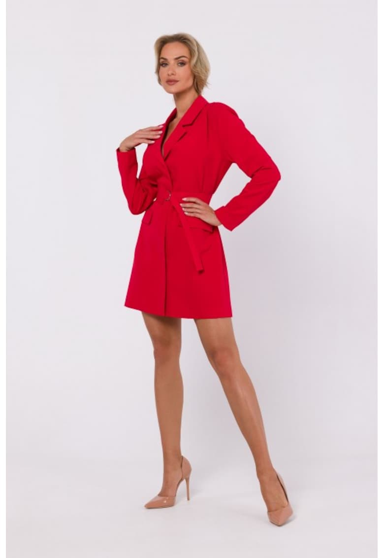 Rochie sacou cu curea -