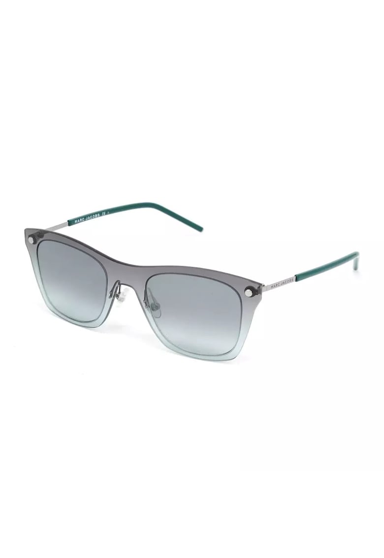Ochelari de soare - lentile gradate gri/verde - argintiu -