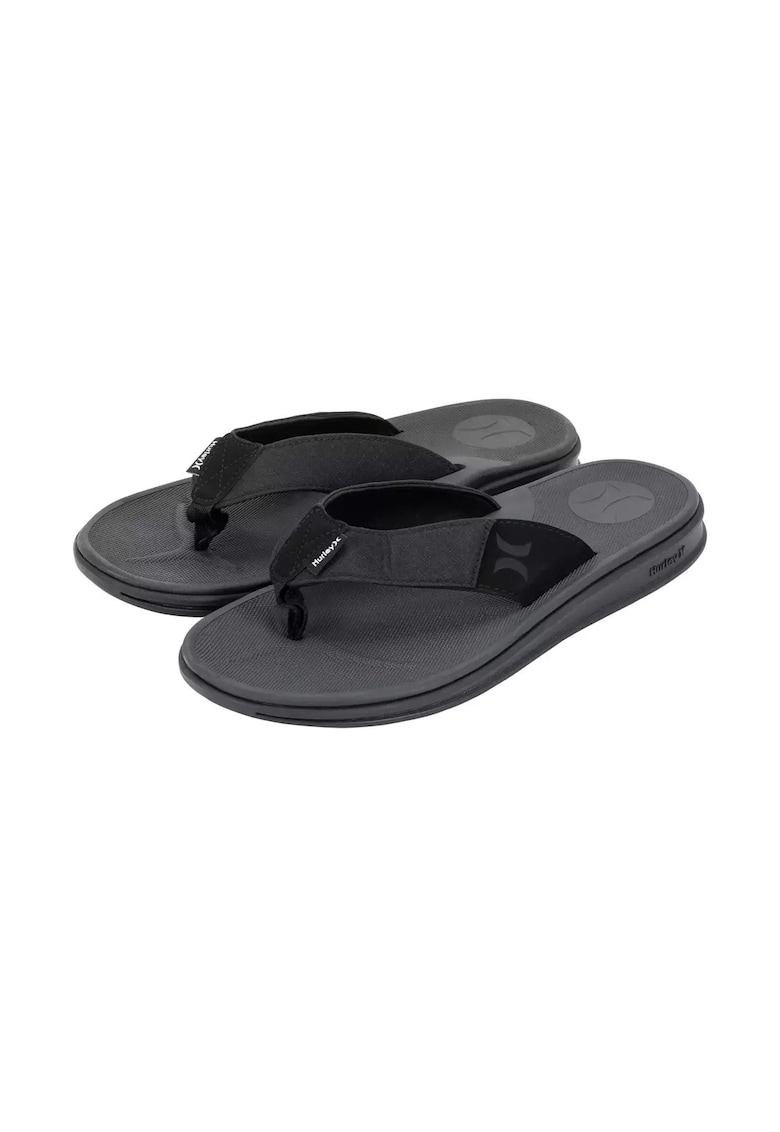 Slapi barbati confortabili - pentru piscina sau plaja - negru - plastic - Slapi barbati confortabili - pentru piscina sau plaja - negru - plastic -