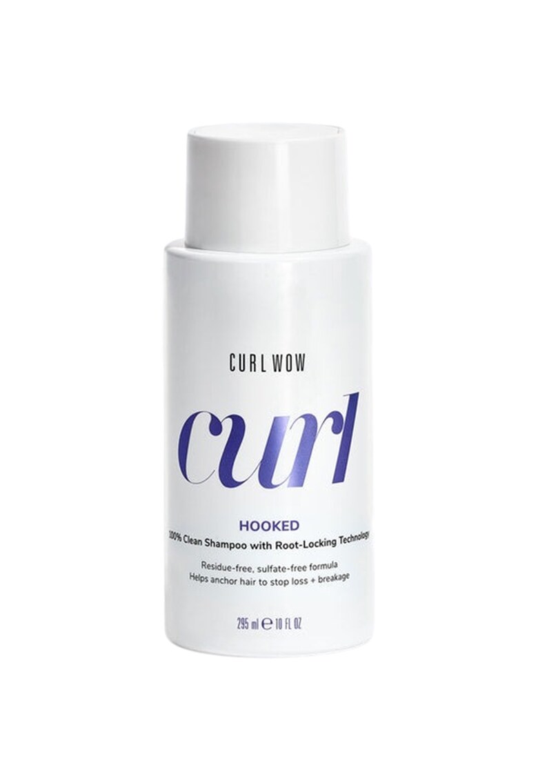 Curl Hooked Clean Sampon pentru par ondulat si cret 295 ml