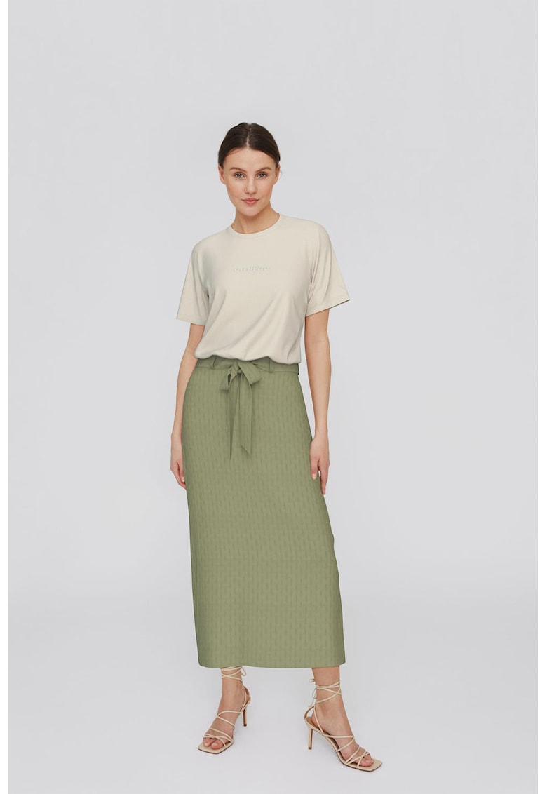 Tricou de bumbac organic cu imprimeu grafic