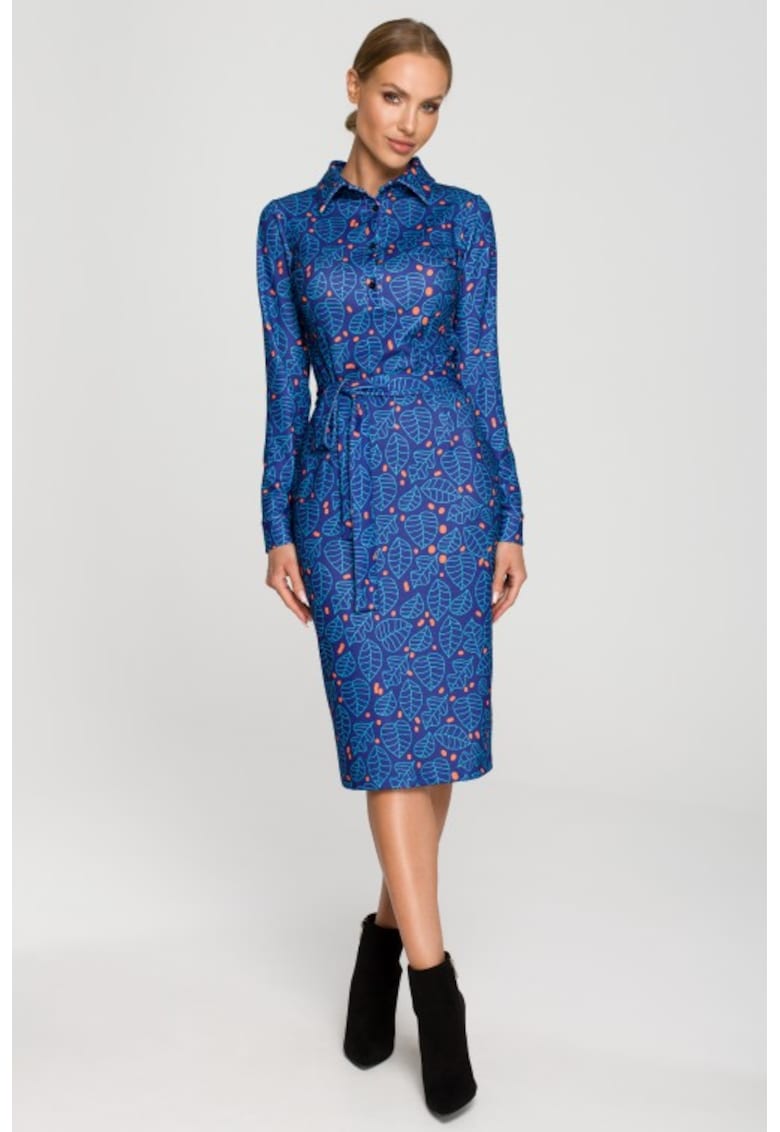 Rochie de dama Cu maneca - Poliester - Elastan - Multicolor2