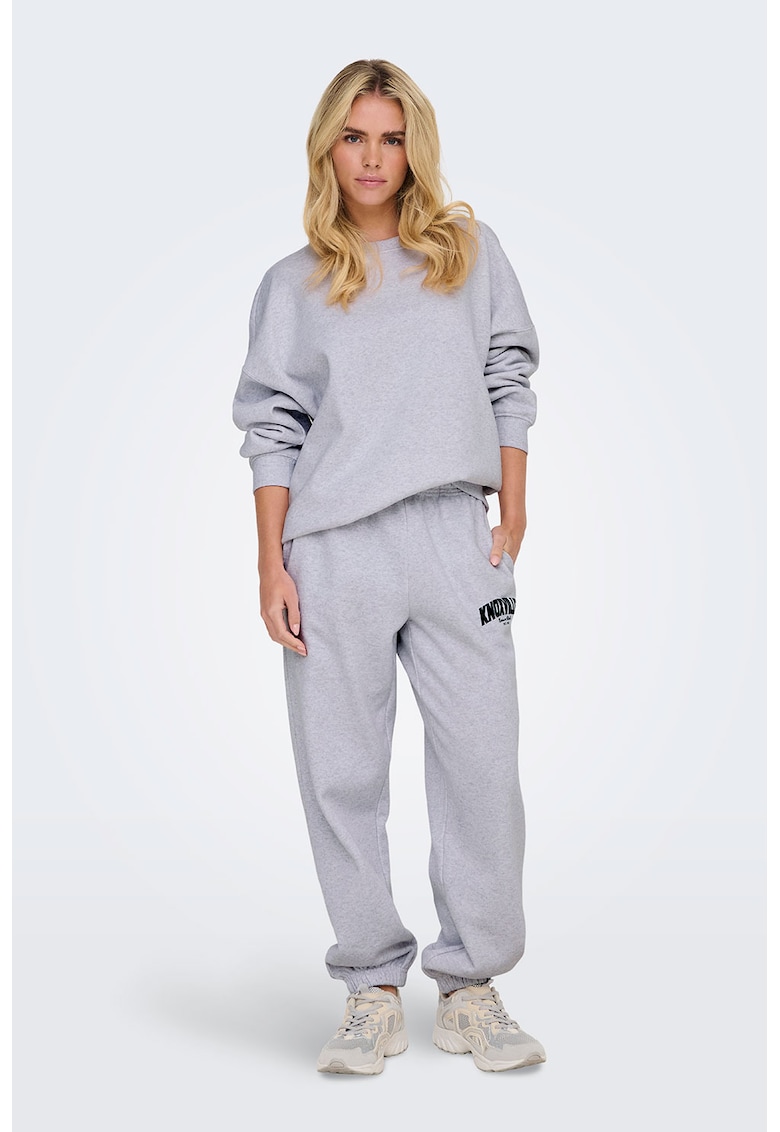 Bluza de trening lejera din amestec de bumbac