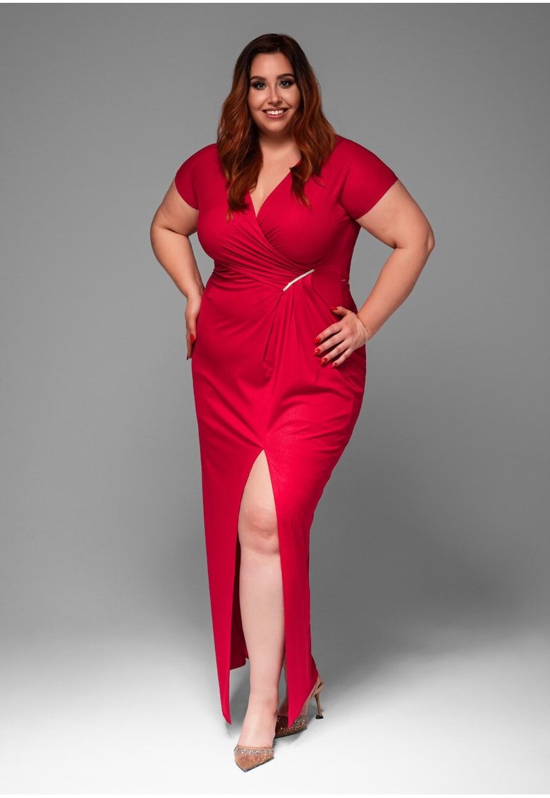 Rochie de seara Maxi Plus size LACRICA LA-OM-DLR013