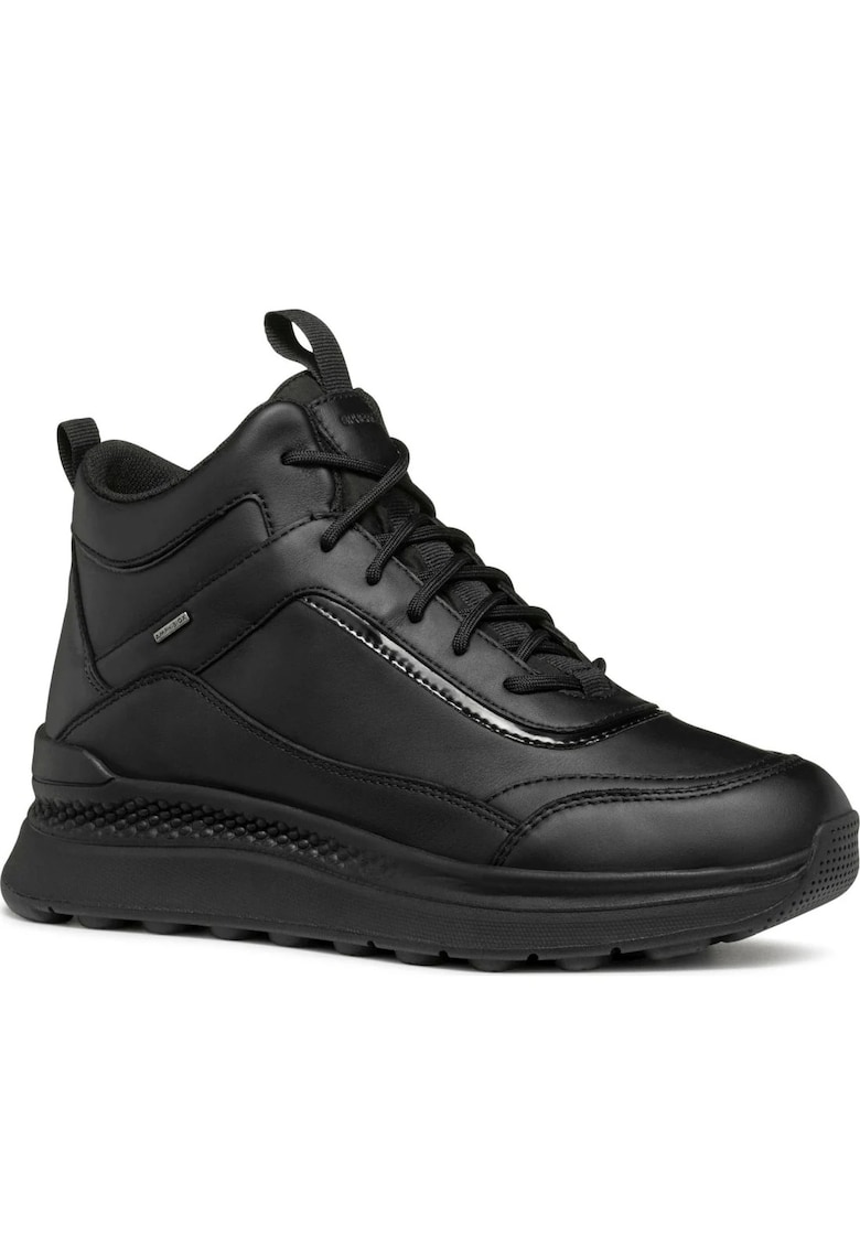 Geox Ghete dama - piele naturala/poliester/poliuretan - negru