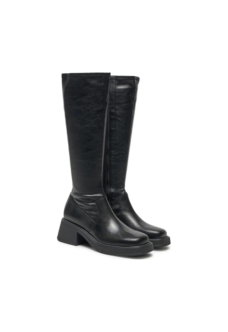 Cizme dama 5642-402-20 - Piele naturala - Negru