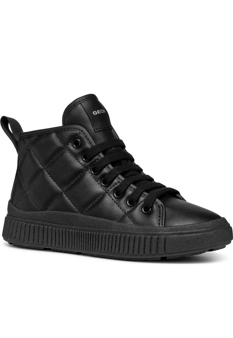 Ghete fete J46M3B 000BC C9999 - Sintetic - Negru