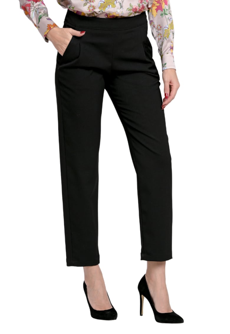 Pantaloni dama pliuri stil office Dorelia