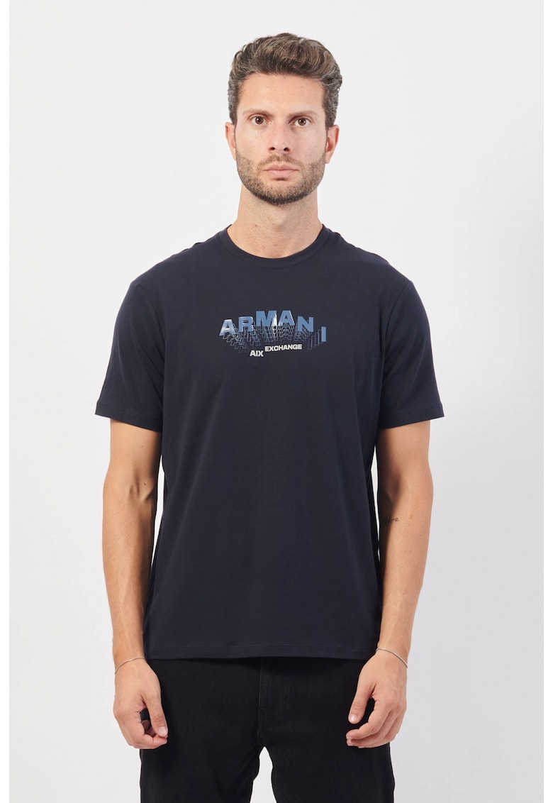 Tricou barbati 6DZTHV - Bleumarin