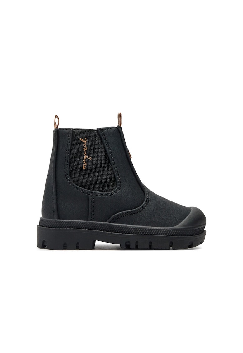 Botine dama - 85940 - Piele ecologica - Negru