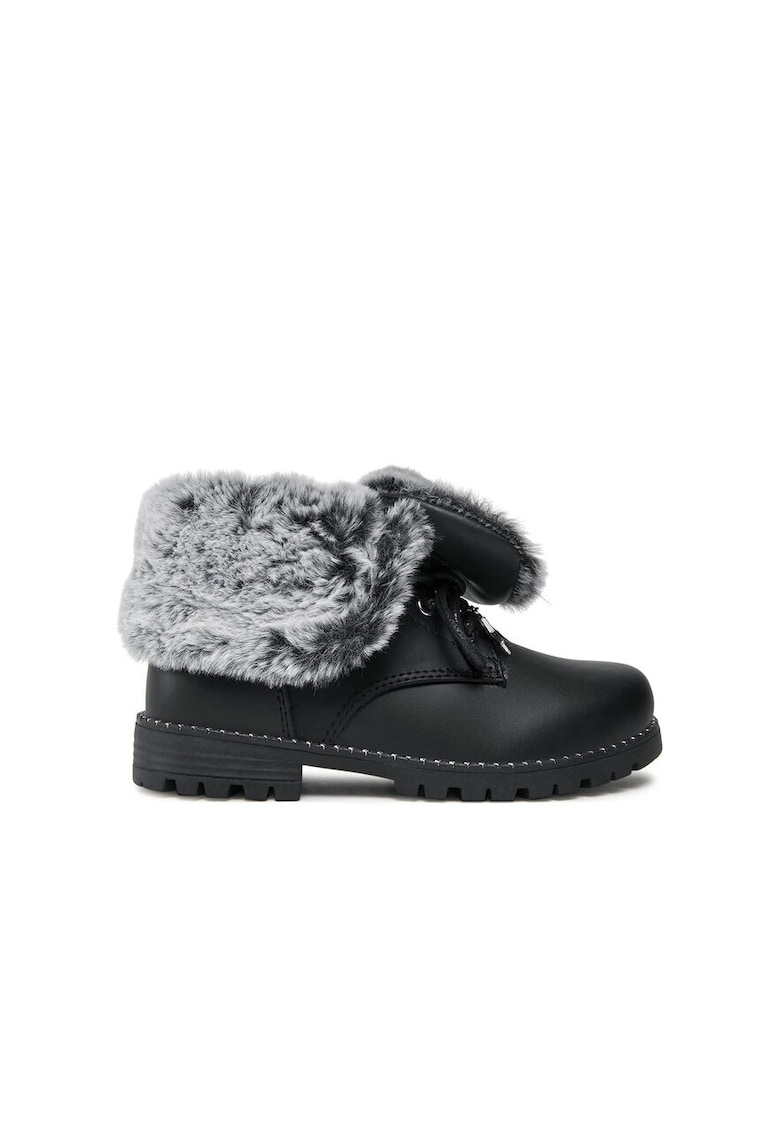 Mayoral Botine dama - 64843 - Piele ecologica - Negru