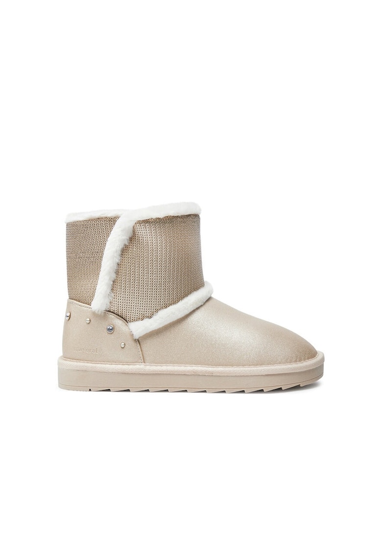 Cizme copii - 40472 - Piele ecologica - Auriu