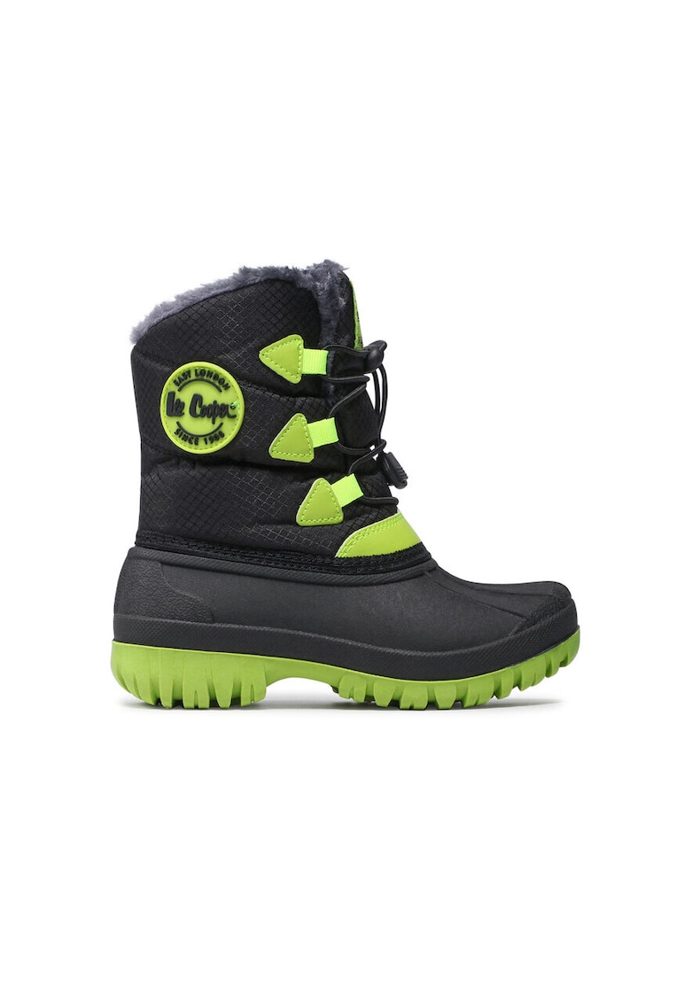 Lee Cooper Cizme copii - 26846 - Piele ecologica - Negru