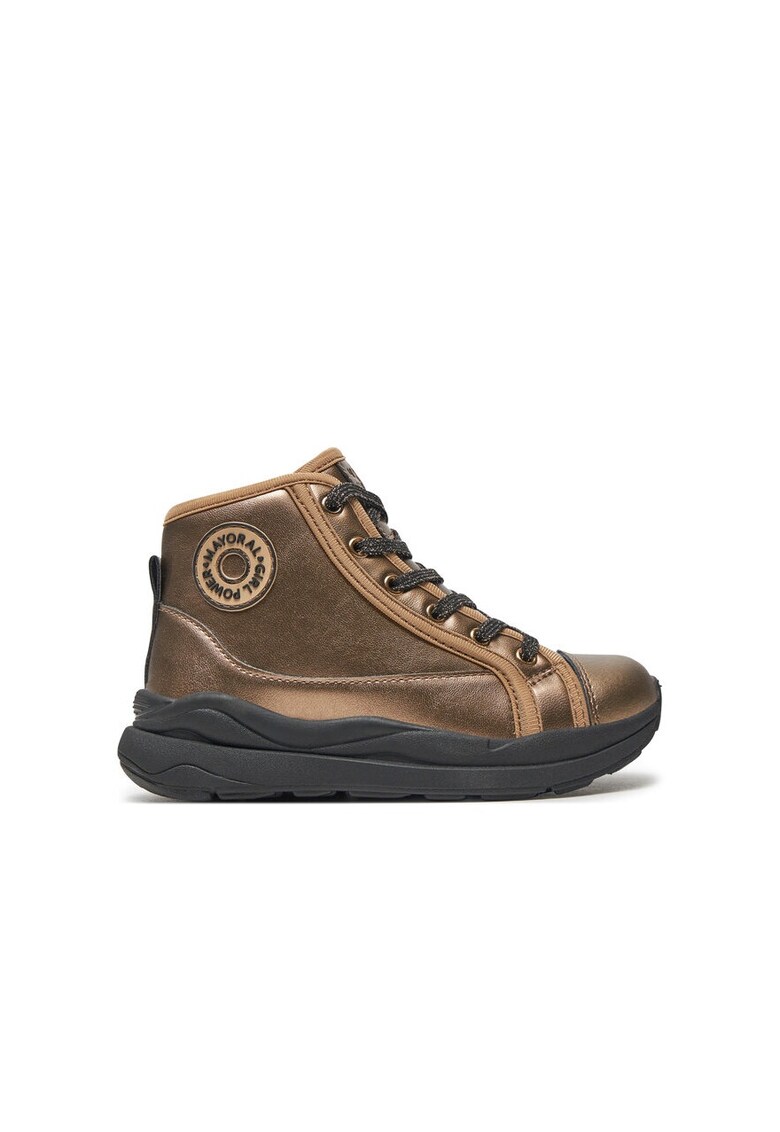 Ghete copii - 86459 - Piele naturala - Maro