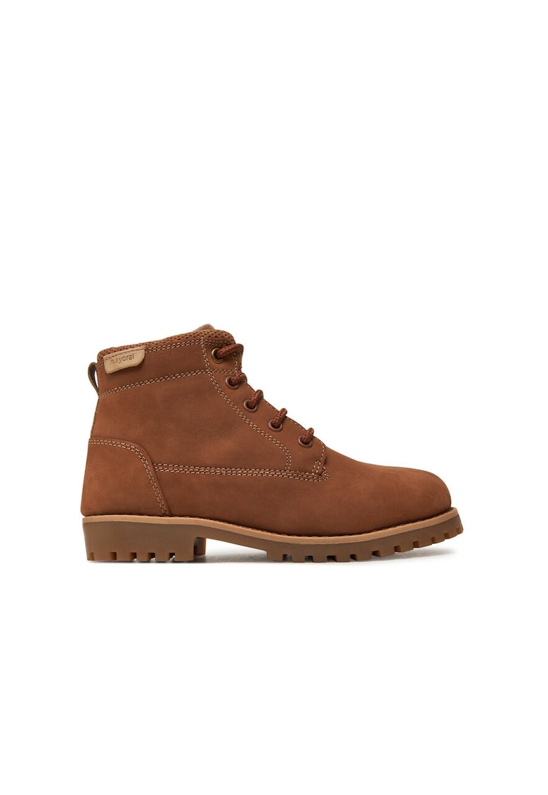 Ghete copii - 87630 - Piele naturala - Maro