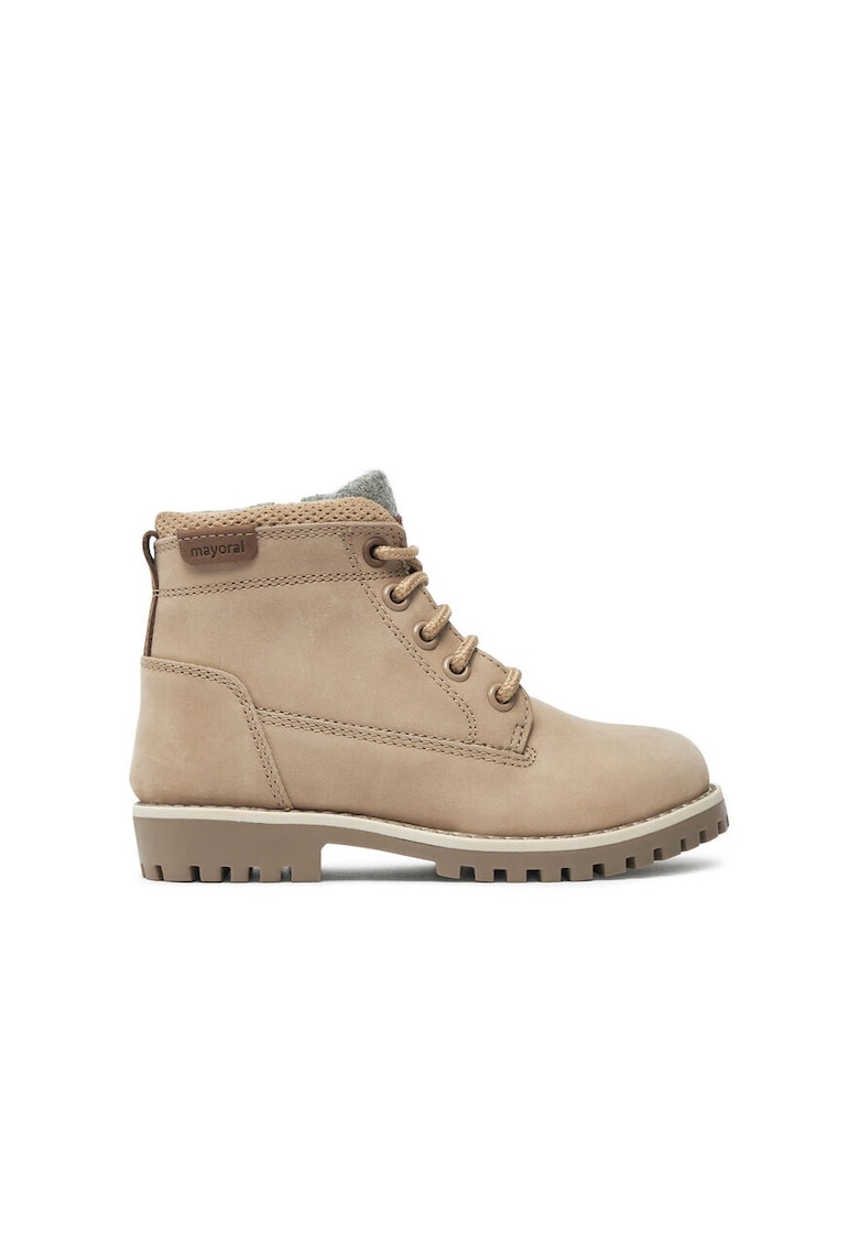 Ghete copii - 40298 - Piele naturala - Bej - Bej