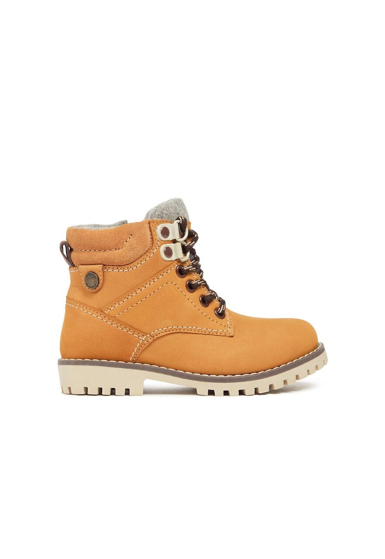 Ghete copii - 63518 - Piele naturala - Galben