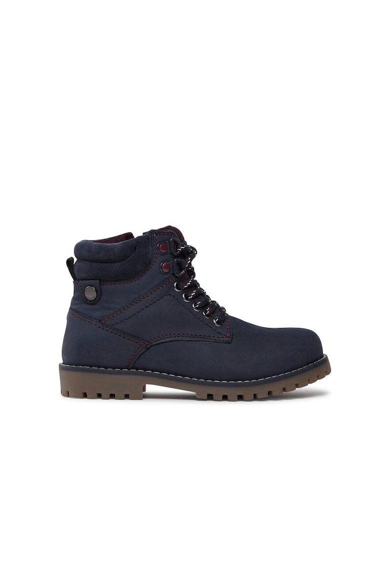 Ghete copii - 67202 - Piele naturala - Bleumarin - Bleumarin