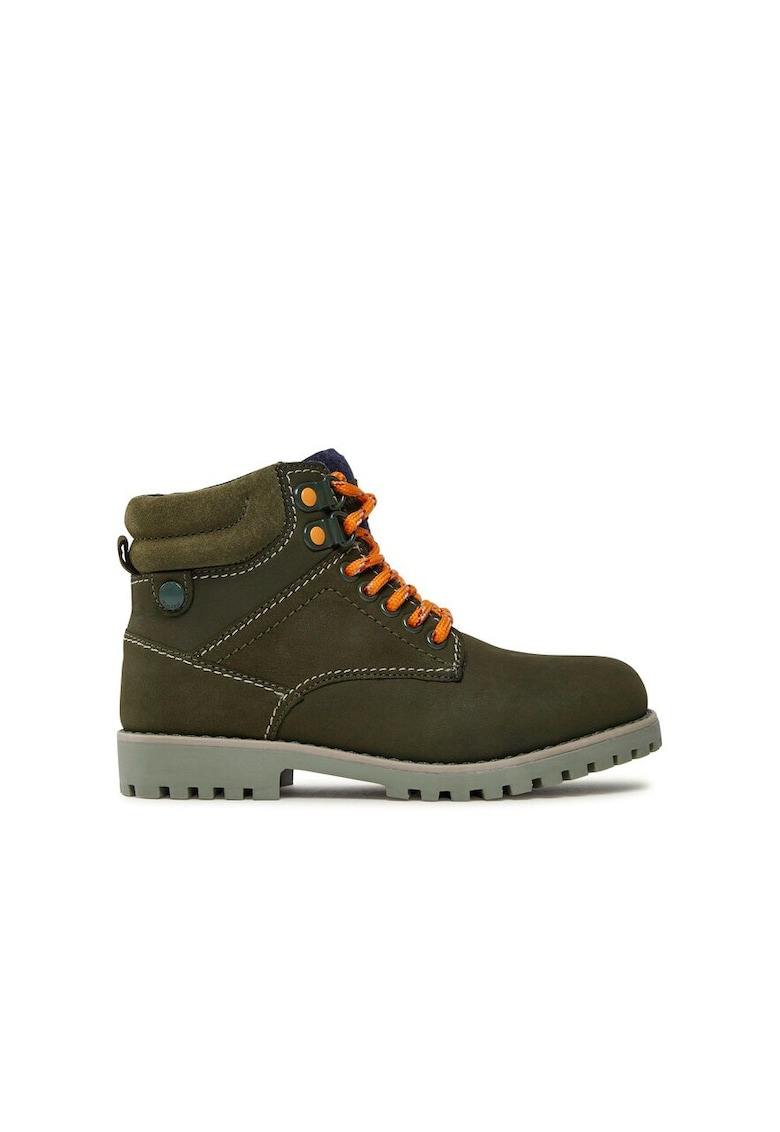 Ghete copii - 67349 - Piele naturala - Kaki