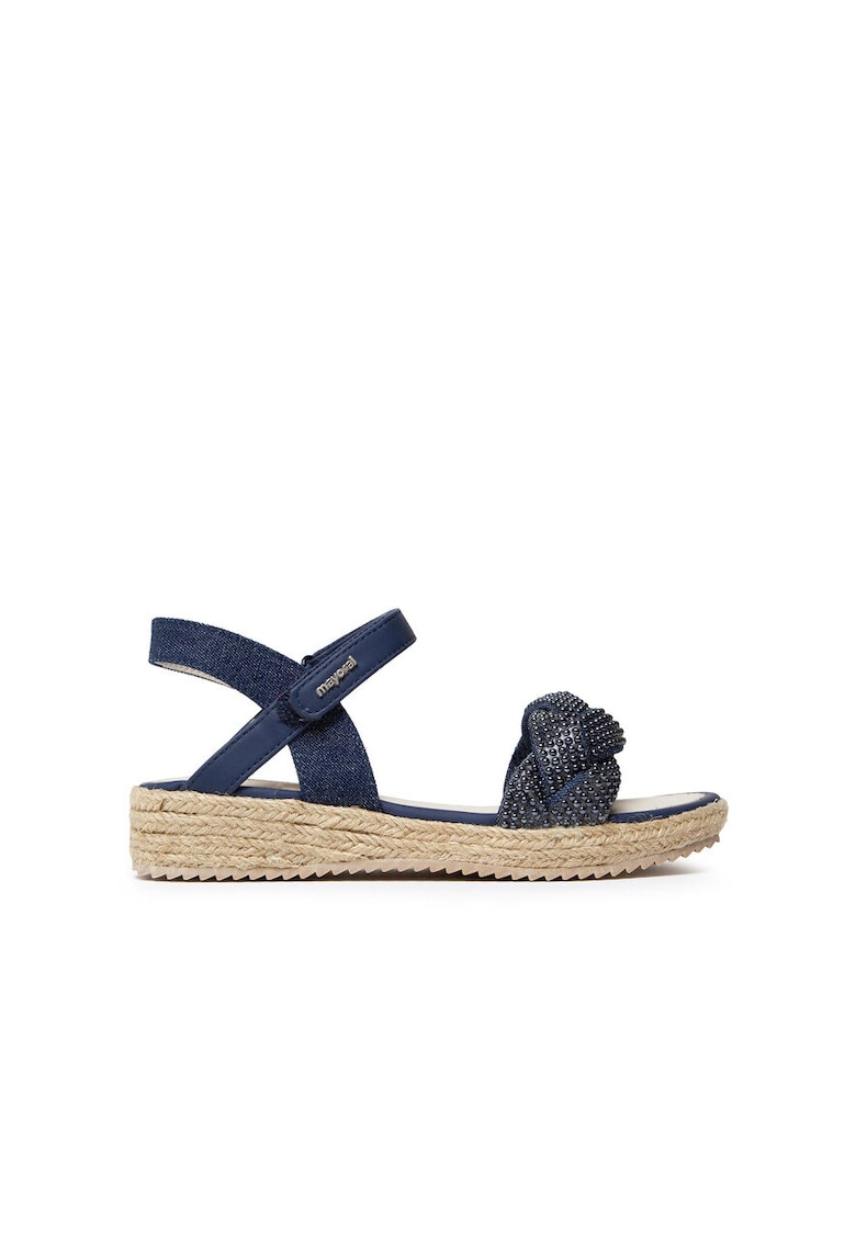 Espadrile copii - 33521 - Piele ecologica - Bleumarin