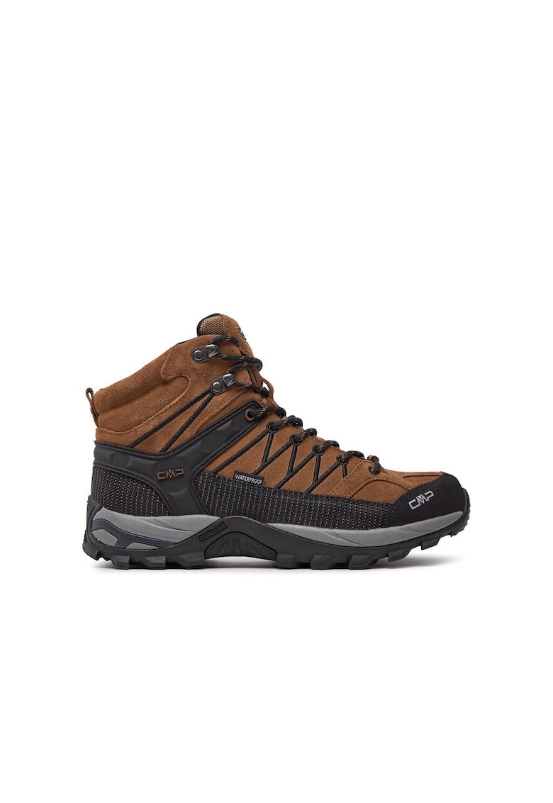 Cmp Ghete trekking barbati - 12600 - Piele naturala - Maro