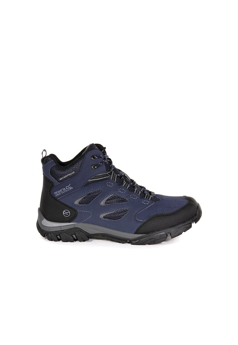 Ghete trekking barbati -  11574 - Piele ecologica - Bleumarin
