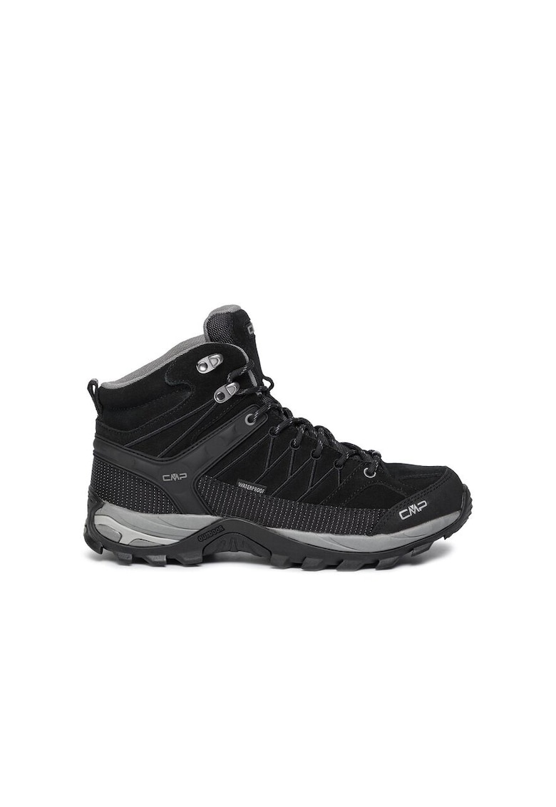 Cmp Ghete trekking barbati - 59377 - Piele naturala - Negru