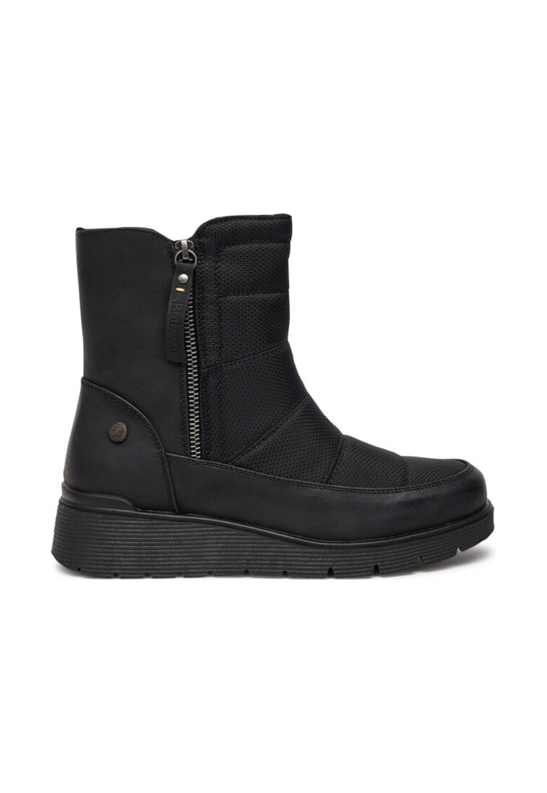Refresh Botine dama - 51488 - Piele ecologica - Negru