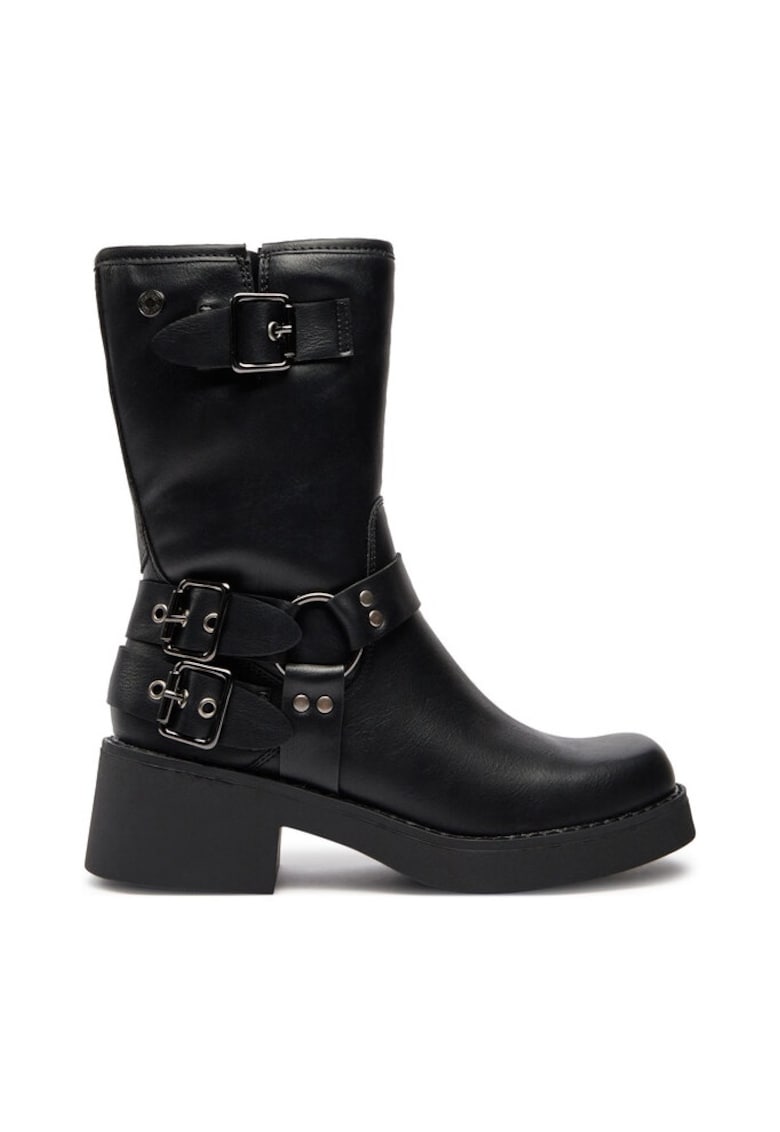 Refresh Botine dama - 51402 - Piele ecologica - Negru
