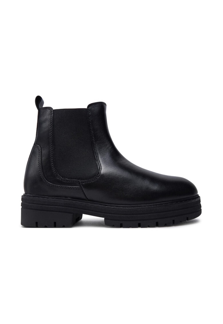 Marco Tozzi Botine dama - 44463 - Piele naturala - Negru