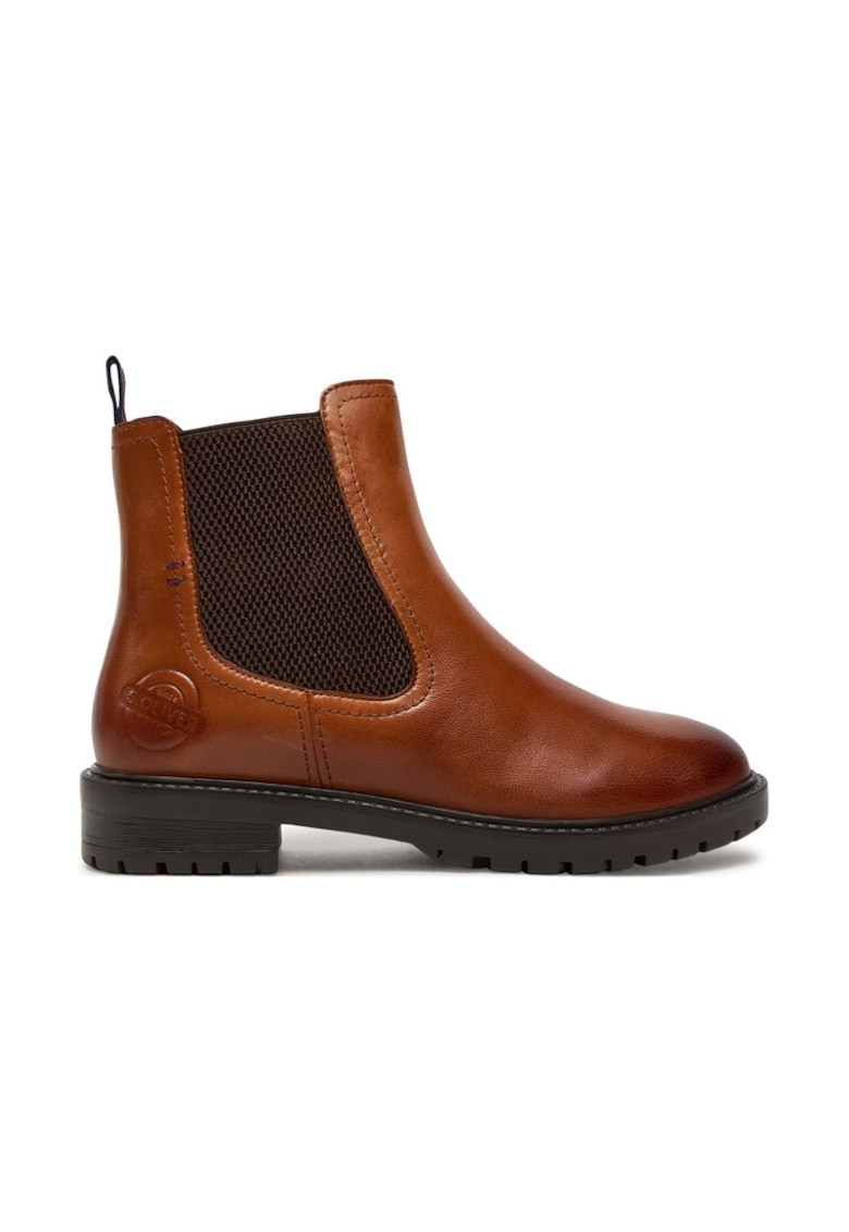 s.Oliver Botine dama - 25992 - Piele ecologica - Maro