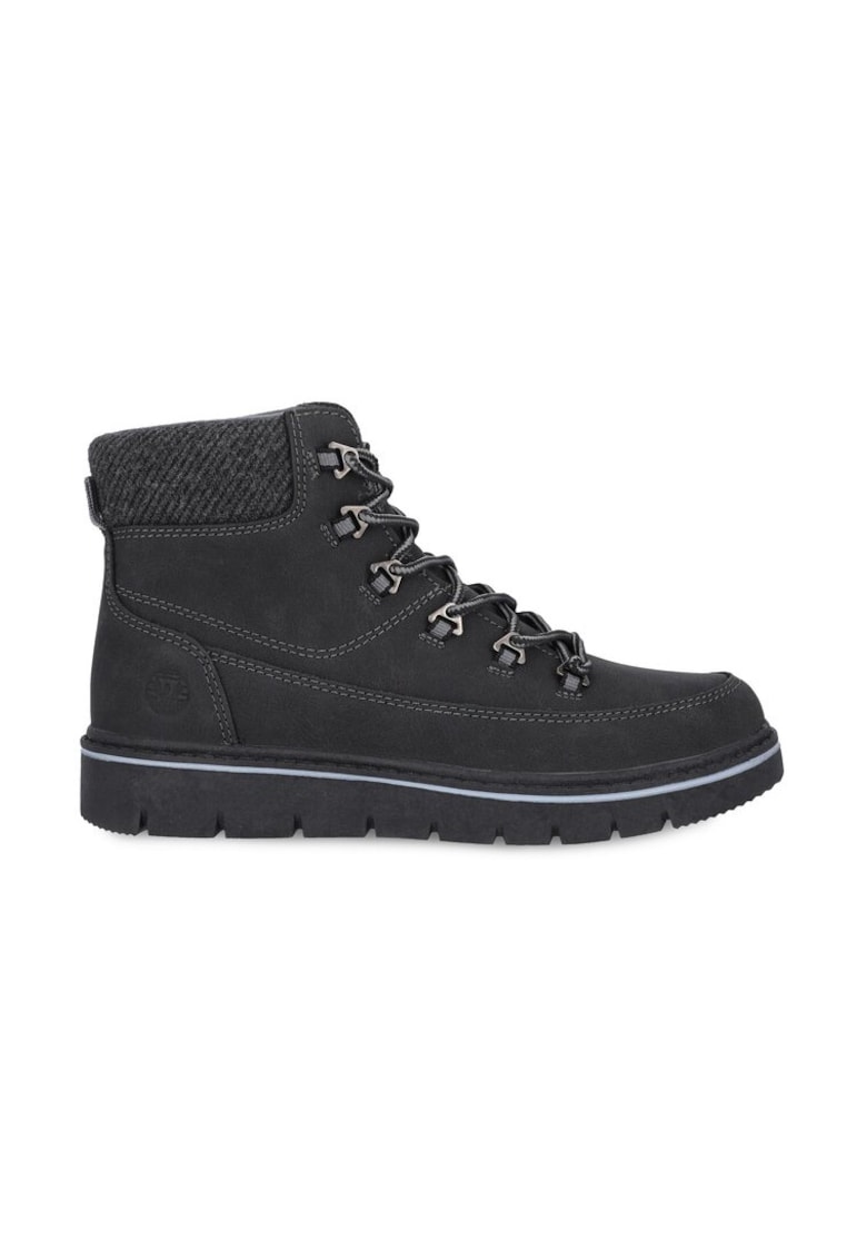 Botine dama - 53830 - Piele ecologica - Negru