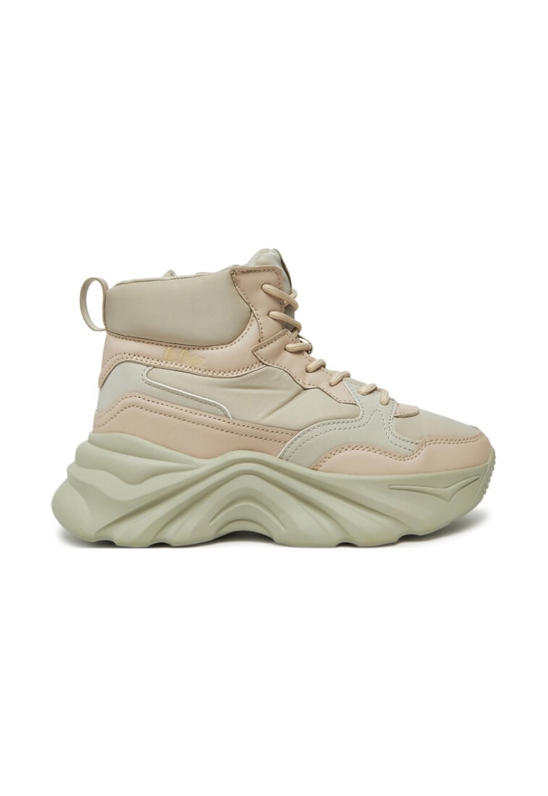 Botine dama - 22853 - Piele ecologica - Bej