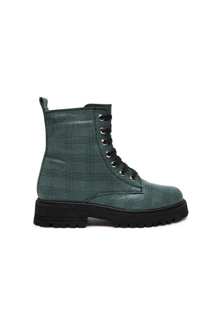 Piazza Pantofi sport dama - 73470 - Piele naturala - Verde