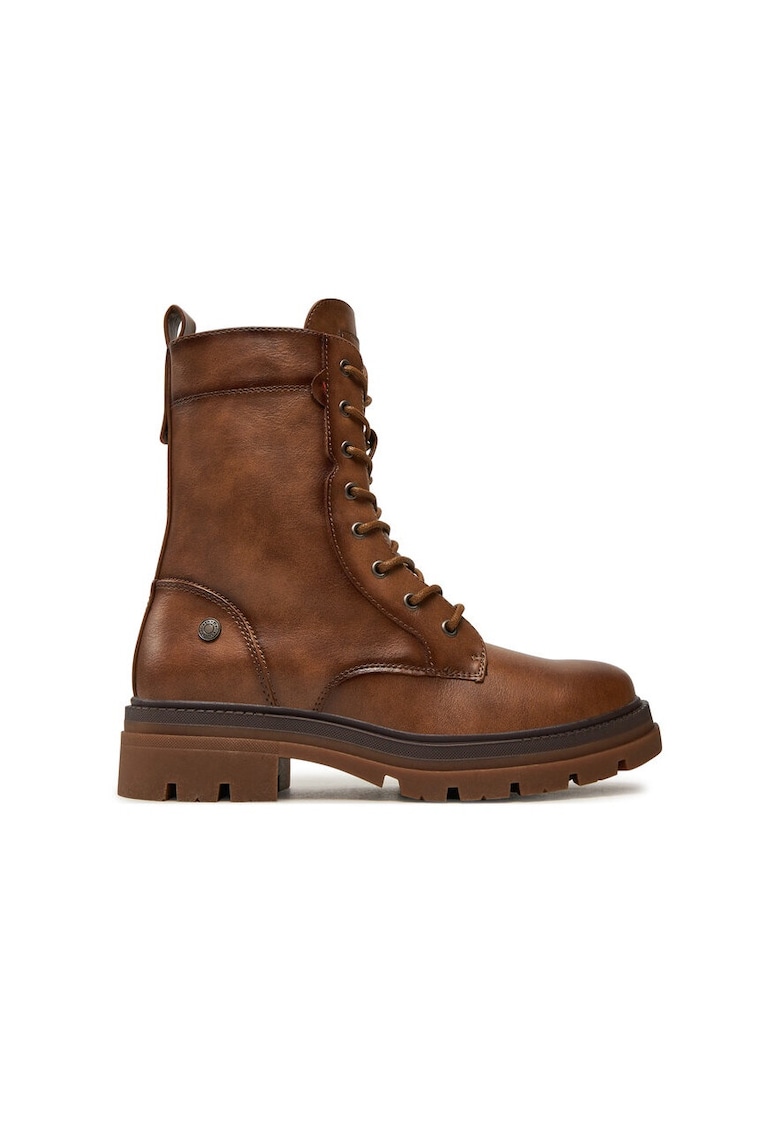 Pantofi sport dama - 51280 - Piele ecologica - Maro