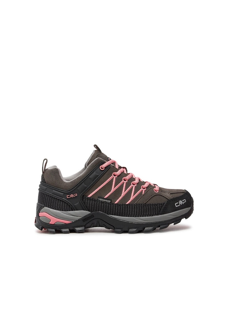 Pantofi sport dama - 31602 - Piele naturala - Gri