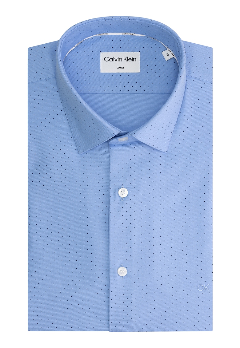 Camasa slim fit cu buline