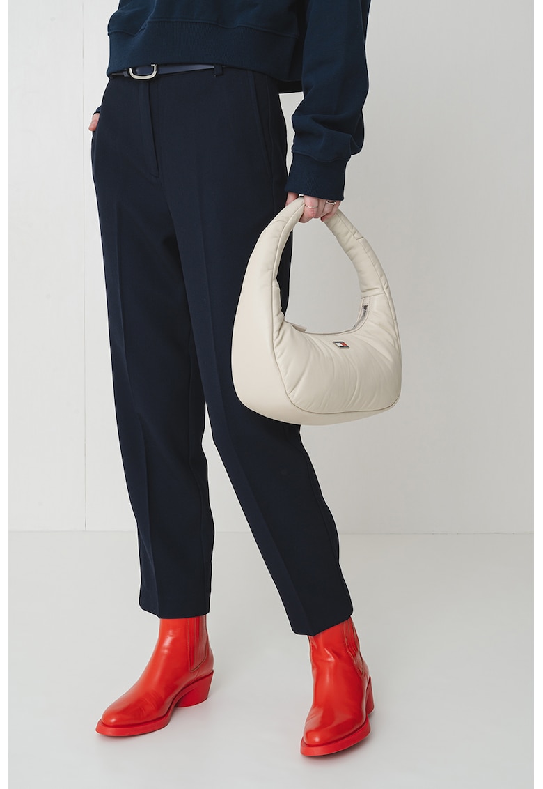 Pantaloni slim fit cu croiala dreapta