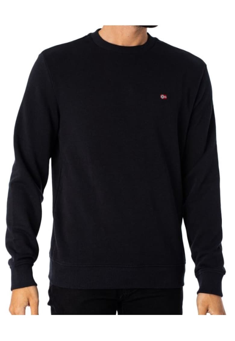 Bluza barbati - Bumbac - Negru - Negru