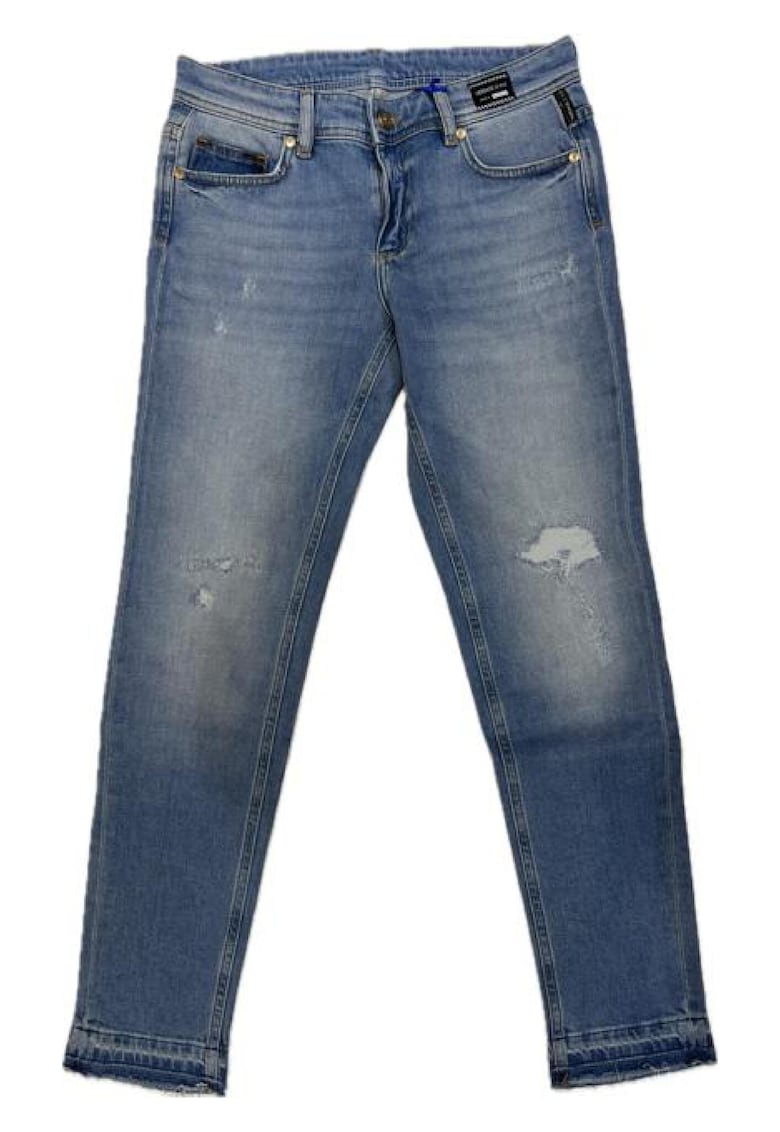 Versace Jeans Blugi cu aspect decolarat -