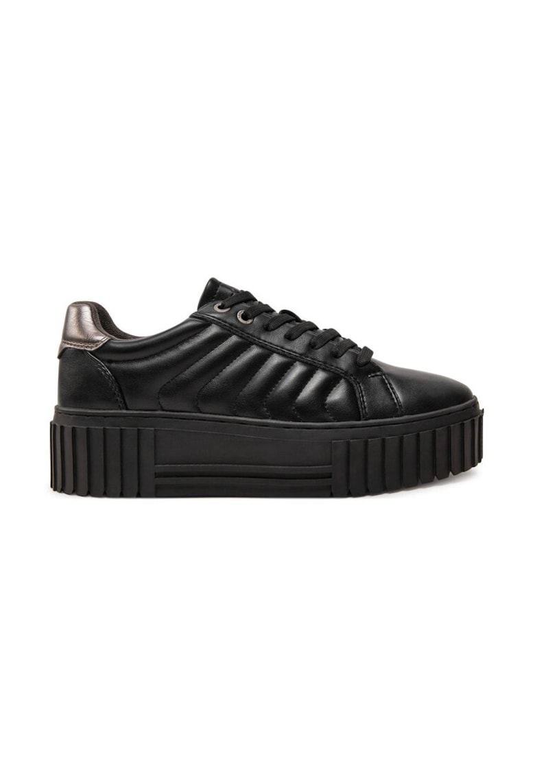 Pantofi dama - 26180 - Piele ecologica - Negru